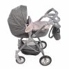 Carrinho de Bonecas Pasito Play Lili Pink Flowers Autobrinca Online
