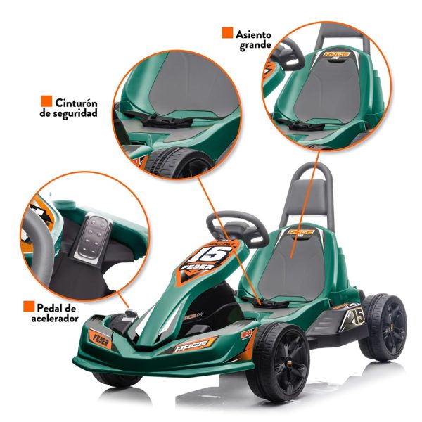 Feber GO Kart 12V Autobrinca Online