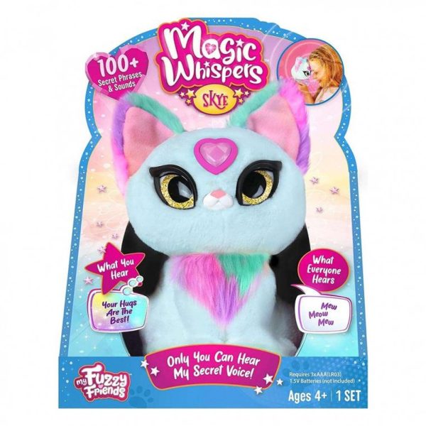 My Fuzzy Friends Magic Whispers Kitties Gatinho Azul Autobrinca Online