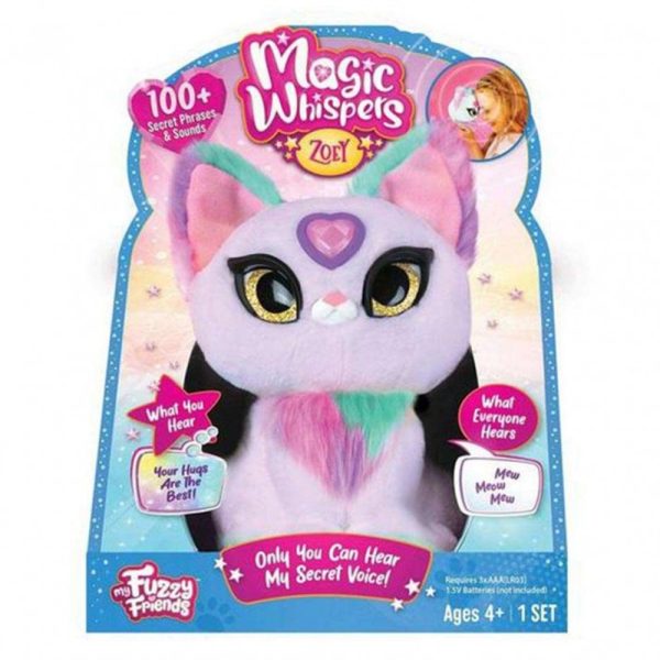 My Fuzzy Friends Magic Whispers Kitties Gatinho Lilás Autobrinca Online