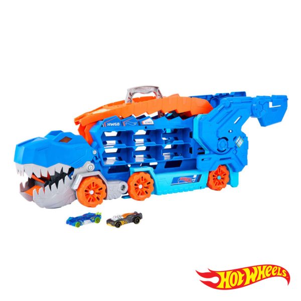 Hot Wheels Camião Transportador T-Rex Supremo Autobrinca Online www.autobrinca.com