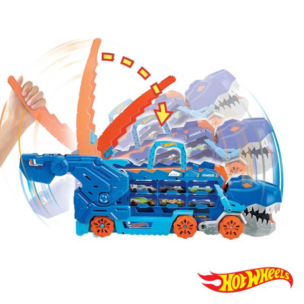 Hot Wheels City Camião Transportador T-Rex Ultimate Autobrinca Online