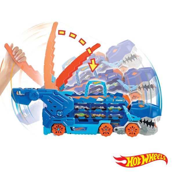 Hot Wheels Camião Transportador T-Rex Supremo Autobrinca Online