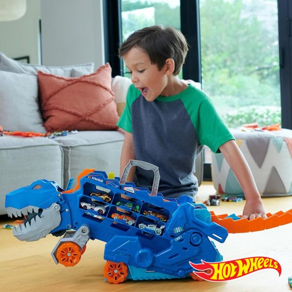 Hot Wheels Camião Transportador T-Rex Supremo Autobrinca Online