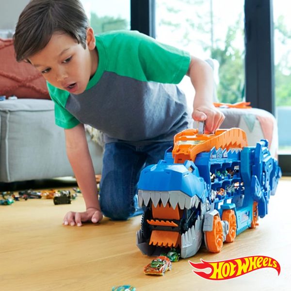 Hot Wheels Camião Transportador T-Rex Supremo Autobrinca Online www.autobrinca.com 4