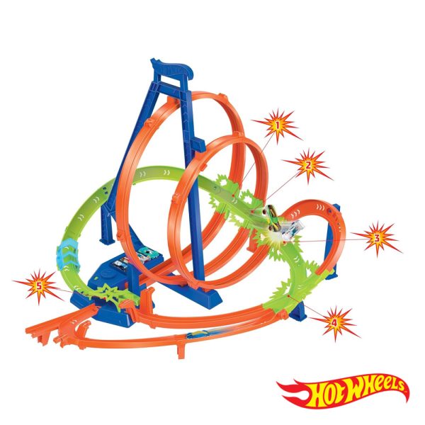 Hot Wheels Rampa de Choques Epicos Autobrinca Online