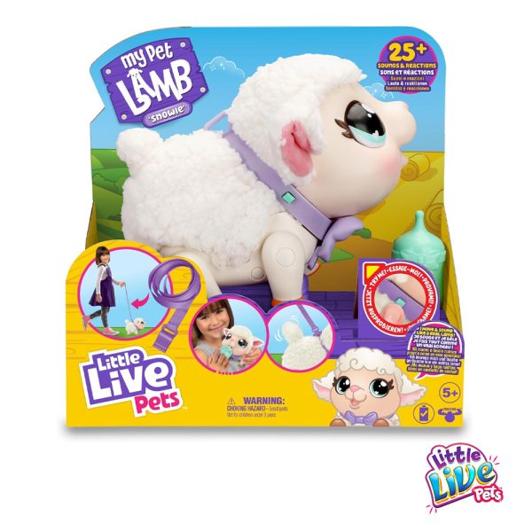 Little Live Pets Pequeno Cordeirinho Snowie Autobrinca Online