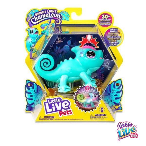 Little Live Pets Sunny o Camaleão Luminoso Interativo Autobrinca Online