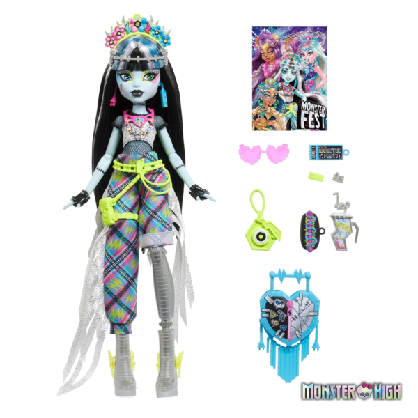 Monster High Monster Fest Frankie Stein Autobrinca Online
