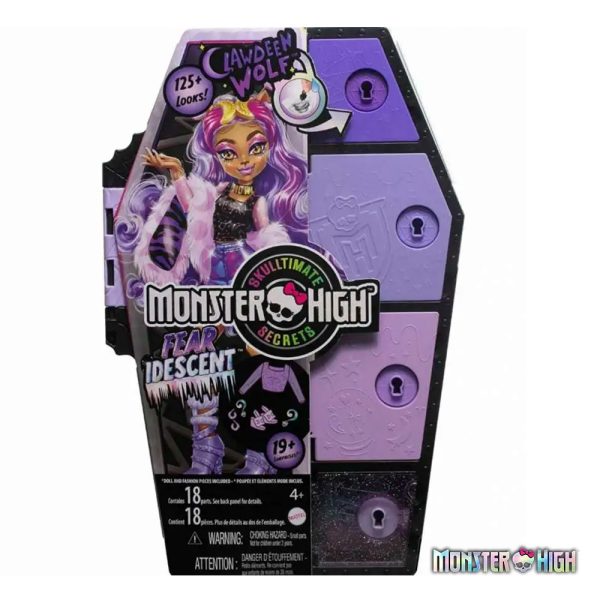 Monster High Skulltimate Secrets Fearidescent Clawdeen Wolf Autobrinca Online