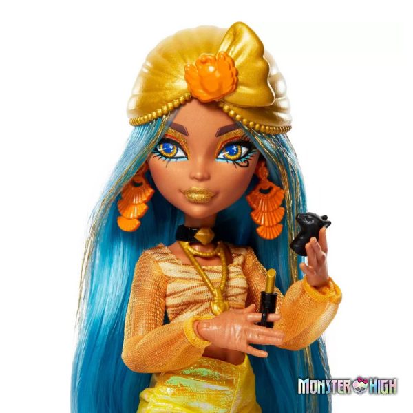 Monster High Skulltimate Secrets Fearidescent Cleo de Nile Autobrinca Online