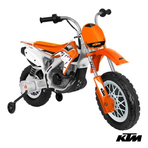 Moto Cross KTM Orange 12V Autobrinca Online