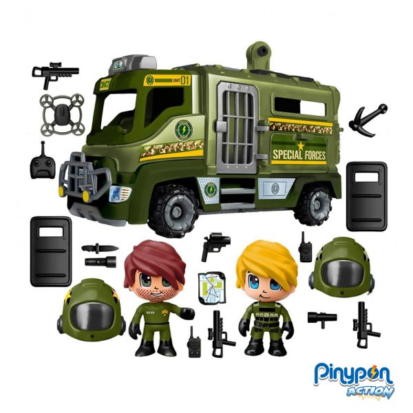 Pinypon Action Forças Especiais Camião Autobrinca Online