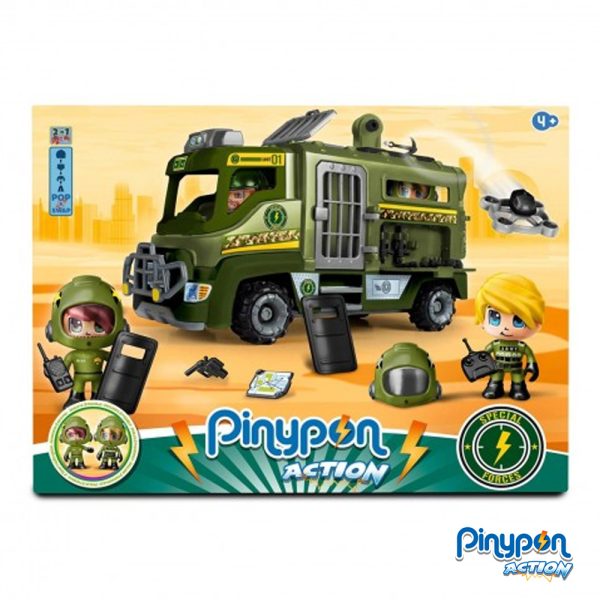 Pinypon Action Forças Especiais Camião Autobrinca Online