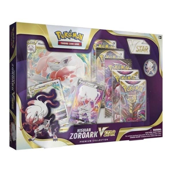 Pokémon Hisuian Zoroark VSTAR Premium Collection Autobrinca Online