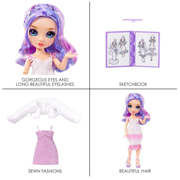 Rainbow High Fantastic Fashion Violet Willow Autobrinca Online