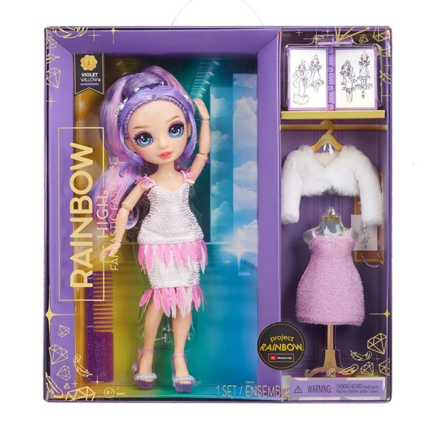 Rainbow High Fantastic Fashion Violet Willow Autobrinca Online