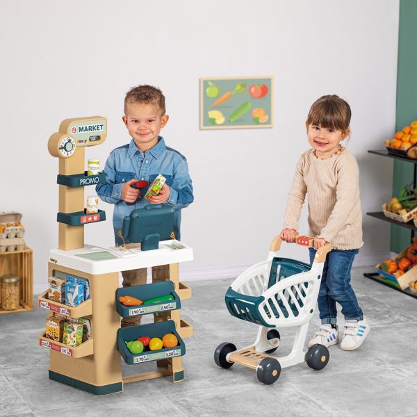 Supermercado e Carrinho de Compras Smoby Autobrinca Online