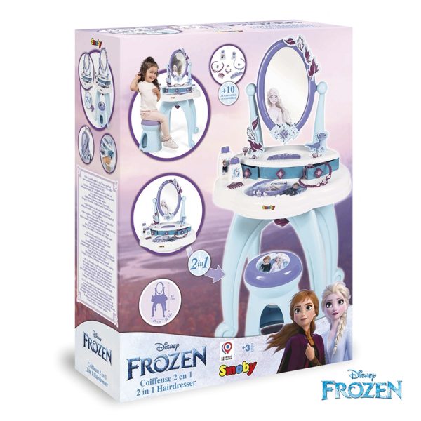 Tocador Frozen Smoby 2 em 1 Autobrinca Online