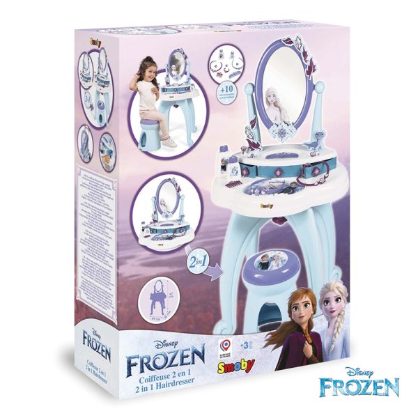 Tocador Frozen Smoby 2 em 1 Autobrinca Online