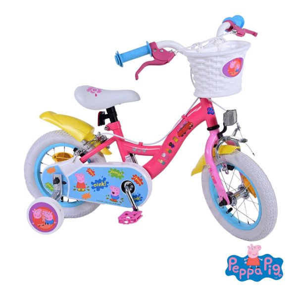 Bicicleta Volare Peppa Pig 12″ Autobrinca Online