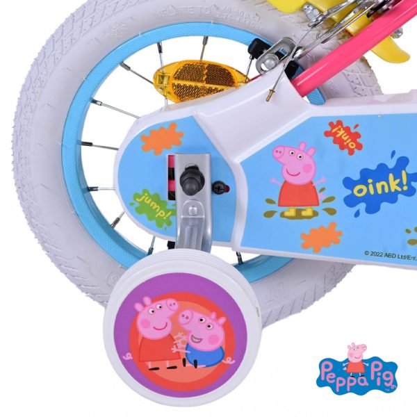 Bicicleta Volare Peppa Pig 12″ Autobrinca Online