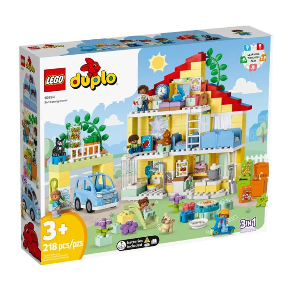 LEGO Duplo 3 em 1 Casa Familiar 10994 Autobrinca Online