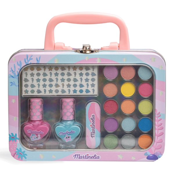 Malinha Metálica de Maquilhagem Martinelia Let’s Be Mermaids Autobrinca Online
