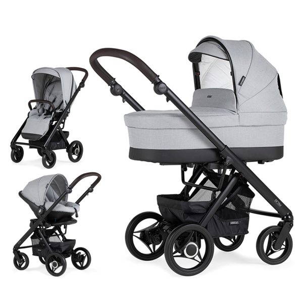 Trio Bébécar Pack Prow Compact XL-i KA413 Chassi Preto Mate Autobrinca Online