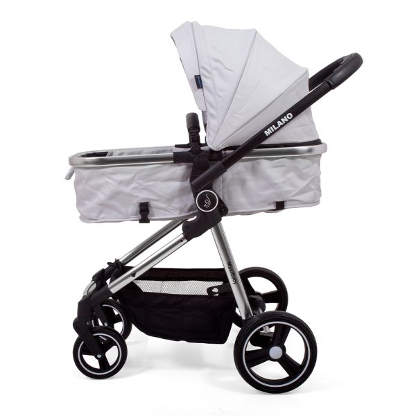 Sistema Transporte Duo Convertível MaxiBaby Milano Light Gray Autobrinca Online