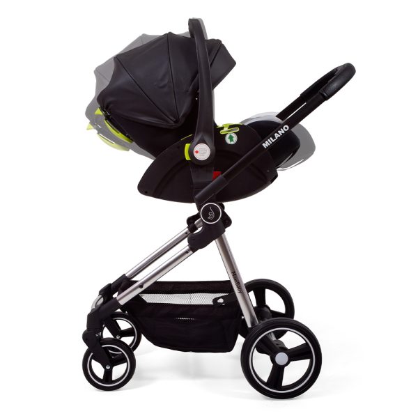 Sistema Transporte Duo Convertível MaxiBaby Milano Light Gray Autobrinca Online