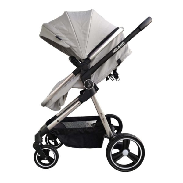 Sistema Transporte Duo Convertível MaxiBaby Milano Light Gray Autobrinca Online