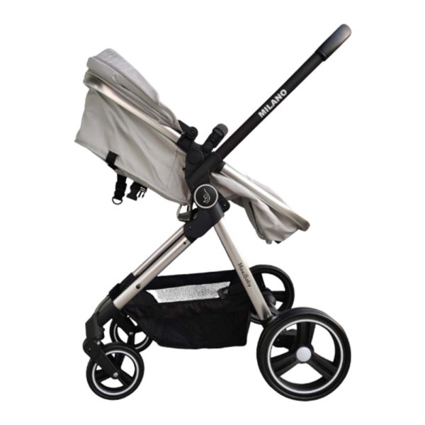 Sistema Transporte Duo Convertível MaxiBaby Milano Light Gray Autobrinca Online