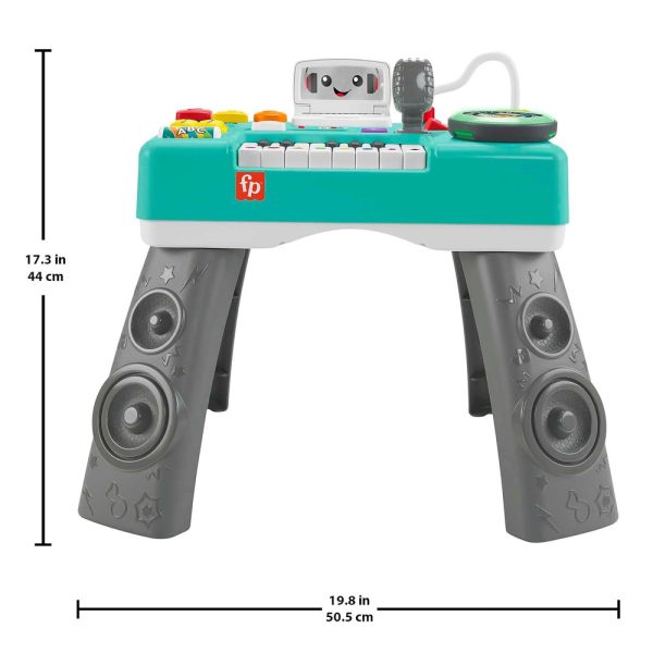 Mix & Learn Mesa de Atividades Musicais DJ Fisher-Price Autobrinca Online