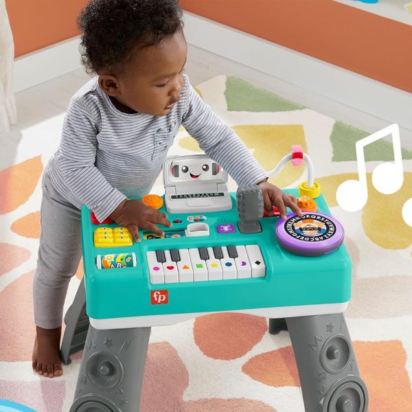 Mix & Learn Mesa de Atividades Musicais DJ Fisher-Price Autobrinca Online