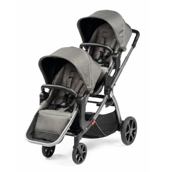 Carrinho de Gémeos Peg Perego Duo YPSI Lounge City Grey Autobrinca Online