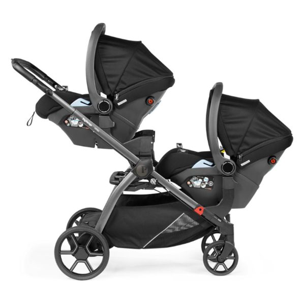 Carrinho de Gémeos Peg Perego Duo YPSI Lounge City Grey Autobrinca Online