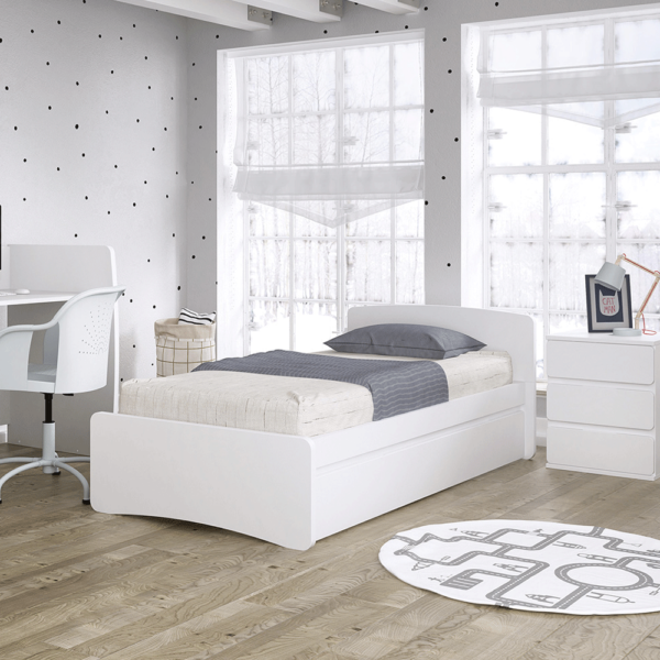 Cama Convertível Trama Combi Nest Branco Mate Autobrinca Online