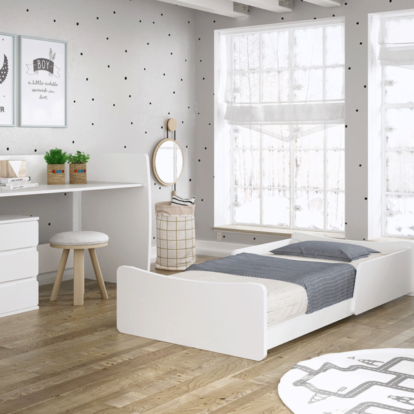 Cama Convertível Trama Combi Nest Branco Mate Autobrinca Online