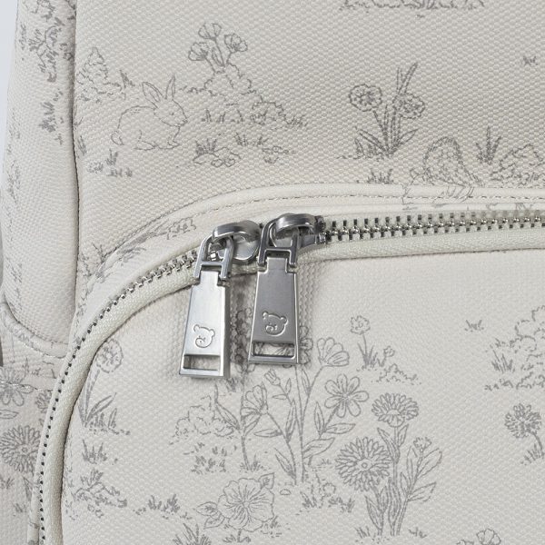 Mochila Pasito a Pasito Toile de Jouy Cream Autobrinca Online