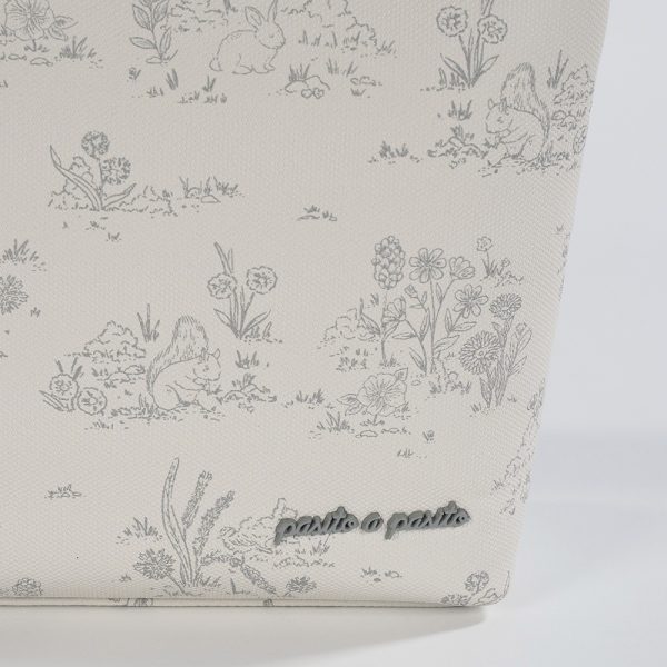 Necessaire Pasito a Pasito Toile de Jouy Cream Autobrinca Online