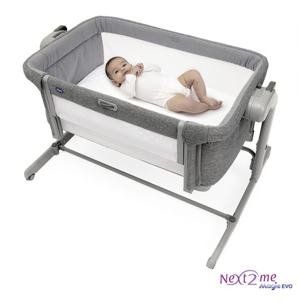 Berço Chicco Next2Me Magic EVO Dark Grey Autobrinca Online