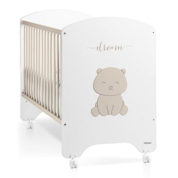 Cama Trama Série Dream Bear Branco Mate/Terra Claro Autobrinca Online