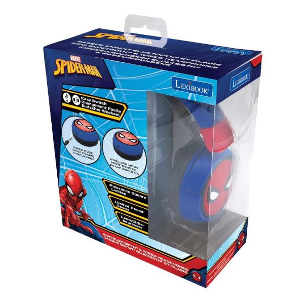 Auriculares Headphones Spider-Man c/ Bluetooth Autobrinca Online