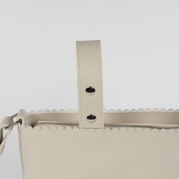 Bolsa Crossbody Pasito a Pasito Icon Cream Autobrinca Online