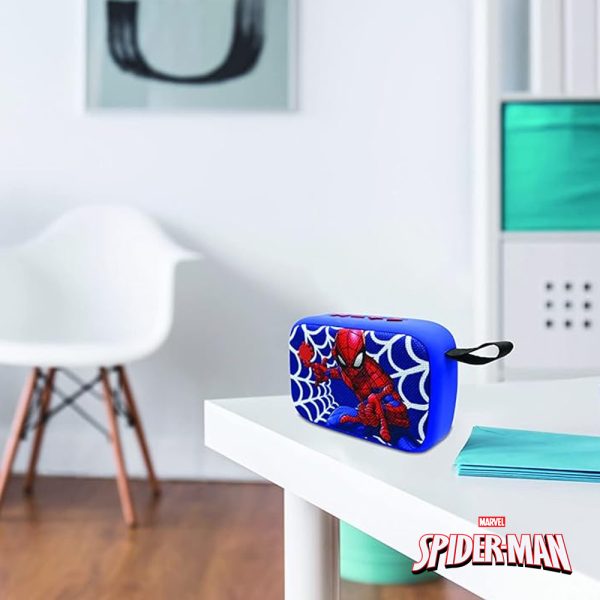 Spider-Man Coluna Portátil c/ Bluetooth Autobrinca Online