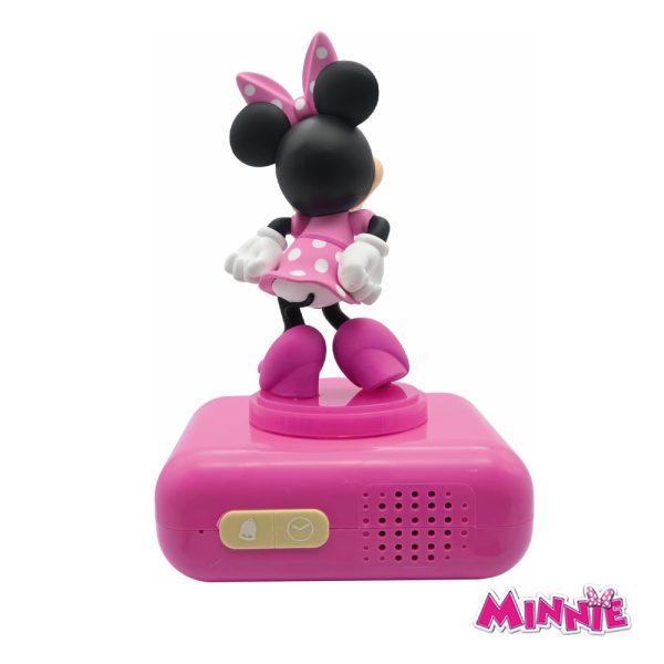 Relógio Despertador Minnie c/ Luz Noturna Autobrinca Online