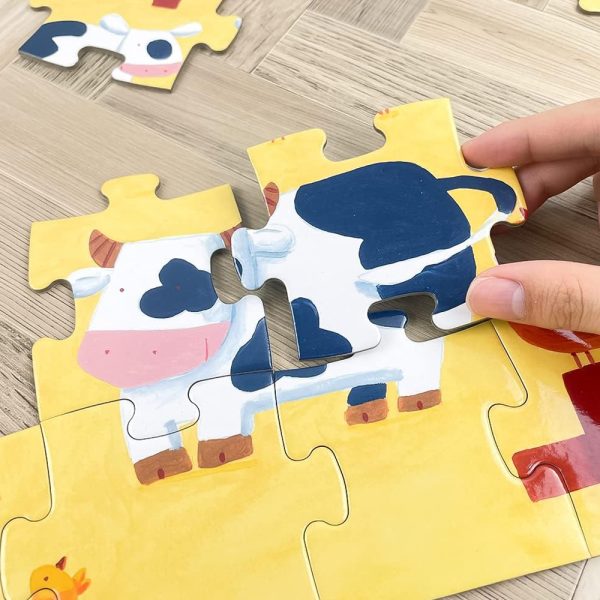 Djeco Puzzle Vacas na Quinta 24 Peças Autobrinca Online