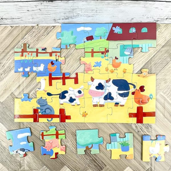 Djeco Puzzle Vacas na Quinta 24 Peças Autobrinca Online