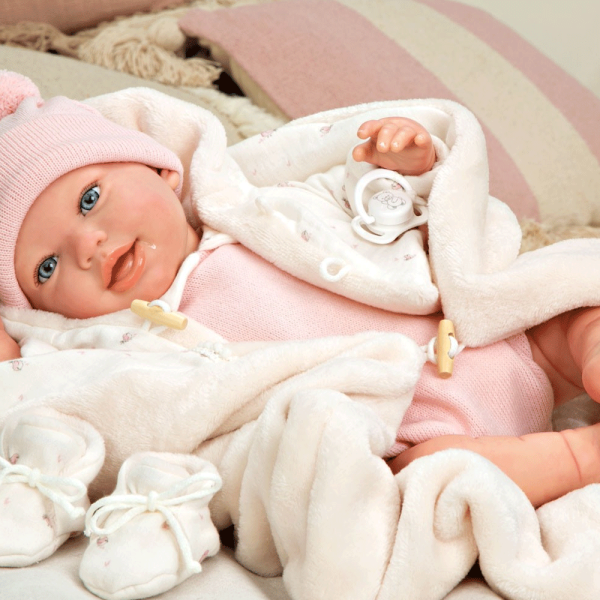 Boneca Reborn Elba 45cm Autobrinca Online